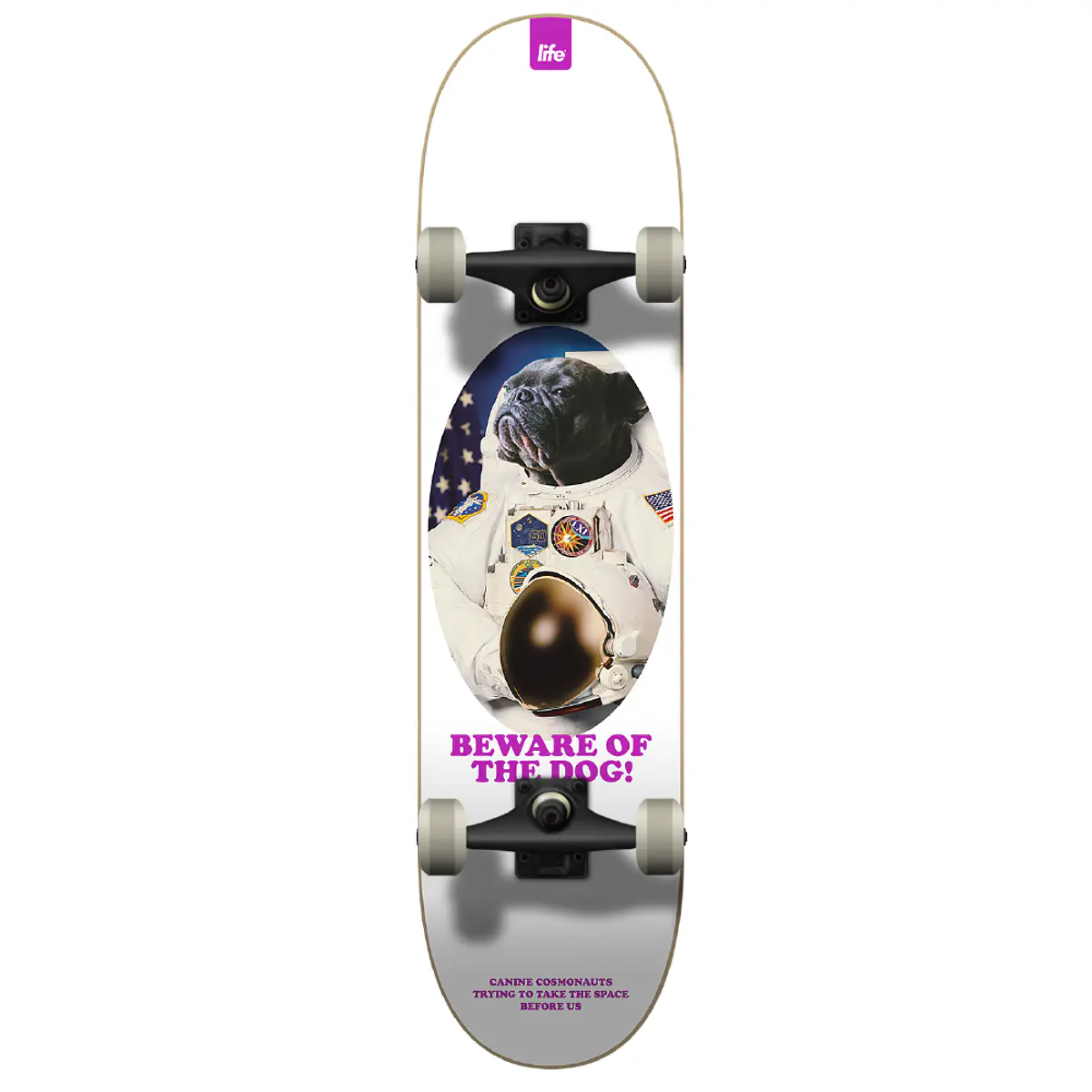 Pro Space Dog white 8.25"