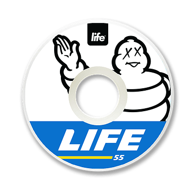  Ruedas Life - Michellin - 55mm