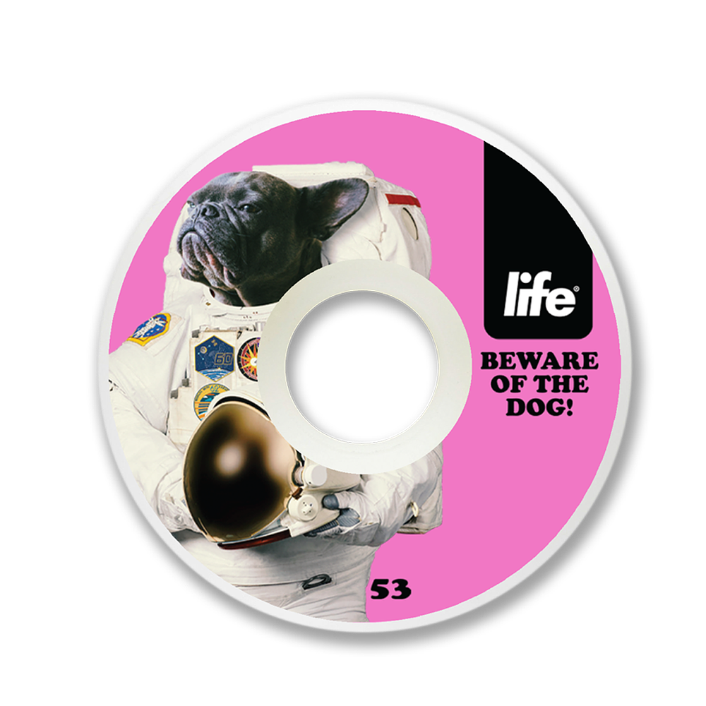 Ruedas Life - Dog Pink - 53mm