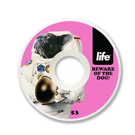 Ruedas Life - Dog Pink - 53mm
