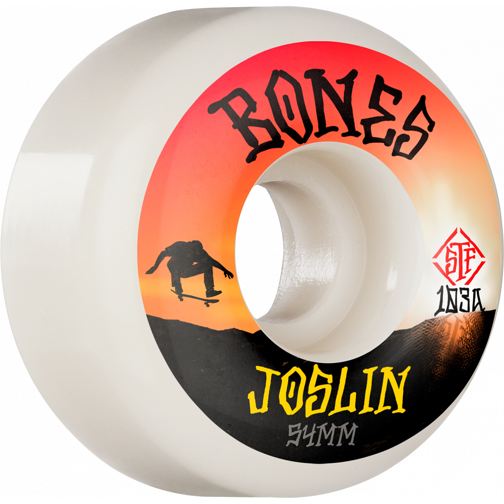 Ruedas Bones - STF Joslin - 54mm