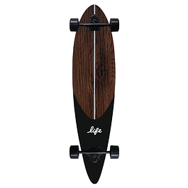 Longboard Life completo 40" / Silver