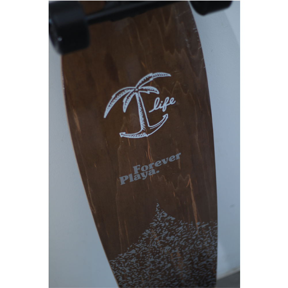 Longboard Life completo 36" / Silver