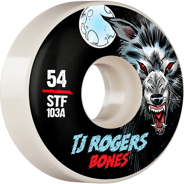 Ruedas Bones - STF Tj Rogers - 54mm