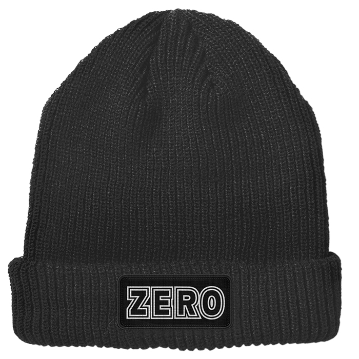 Beanie Zero - Bold Patch Black