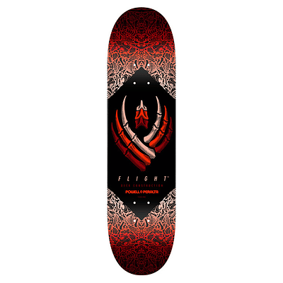 Tabla Powell Peralta - Flight® bones red 8.25" + Lija Blank