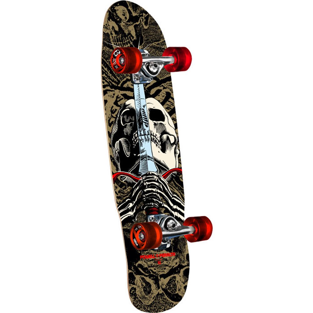 Tabla Completa Powell Peralta - Mini Skull & Sword 8.0"