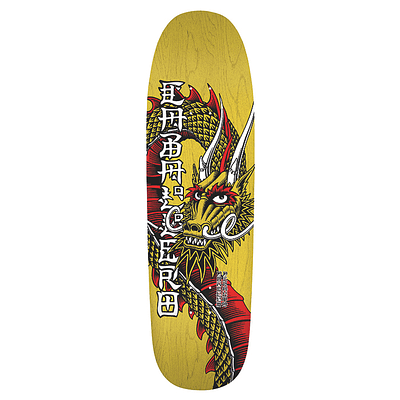 Tabla Powell Peralta - Caballero ban this yellow 9.265" + Lija Blank 