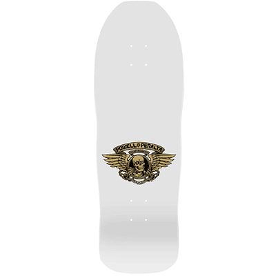 Tabla Powell Peralta - Vallely Bug white 10.0" + Lija Blank 