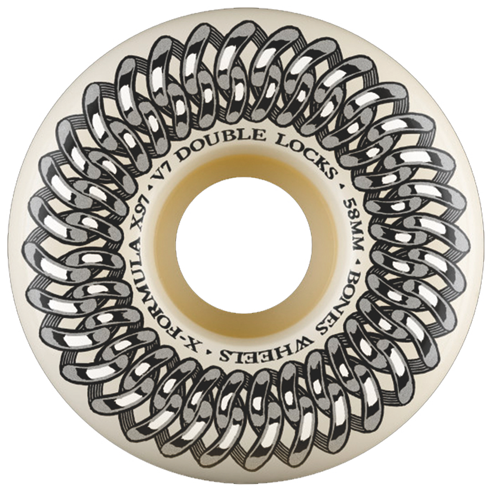 Ruedas Bones - X-formula Double lock 58mm 97a