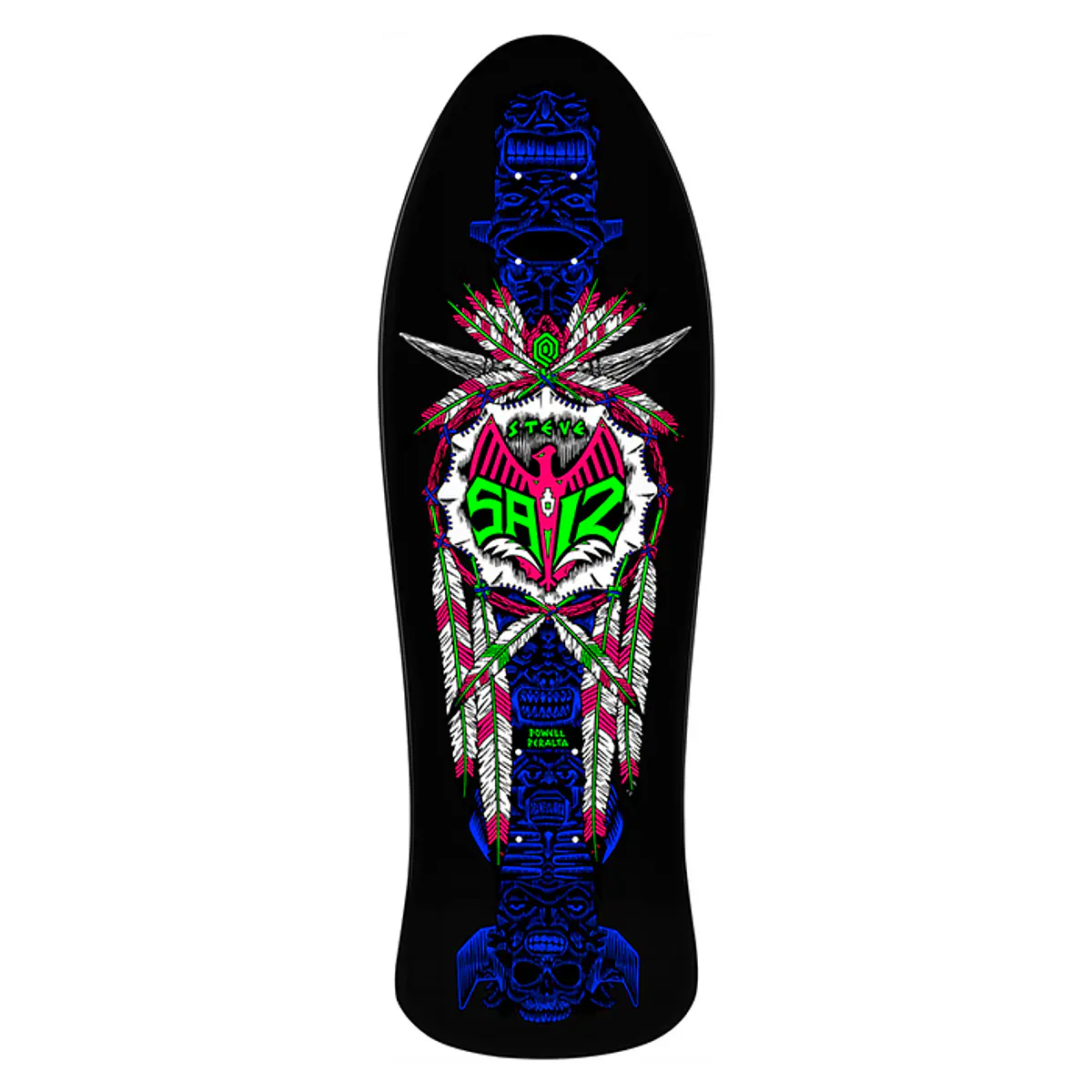 Tabla Powell Peralta - Steve Saiz Totem Blacklight 10“ + Lij