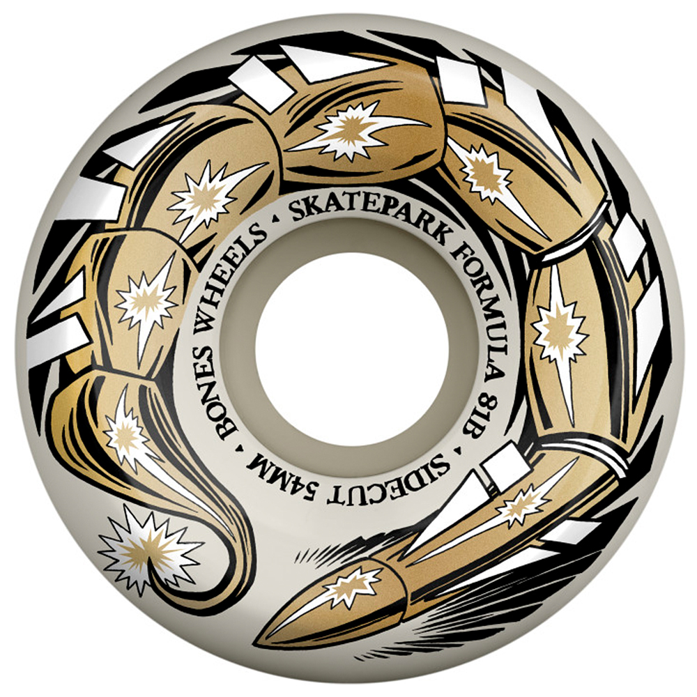 Ruedas Bones - Scorpeedo - 54mm - Sidecut - 81B - SPF