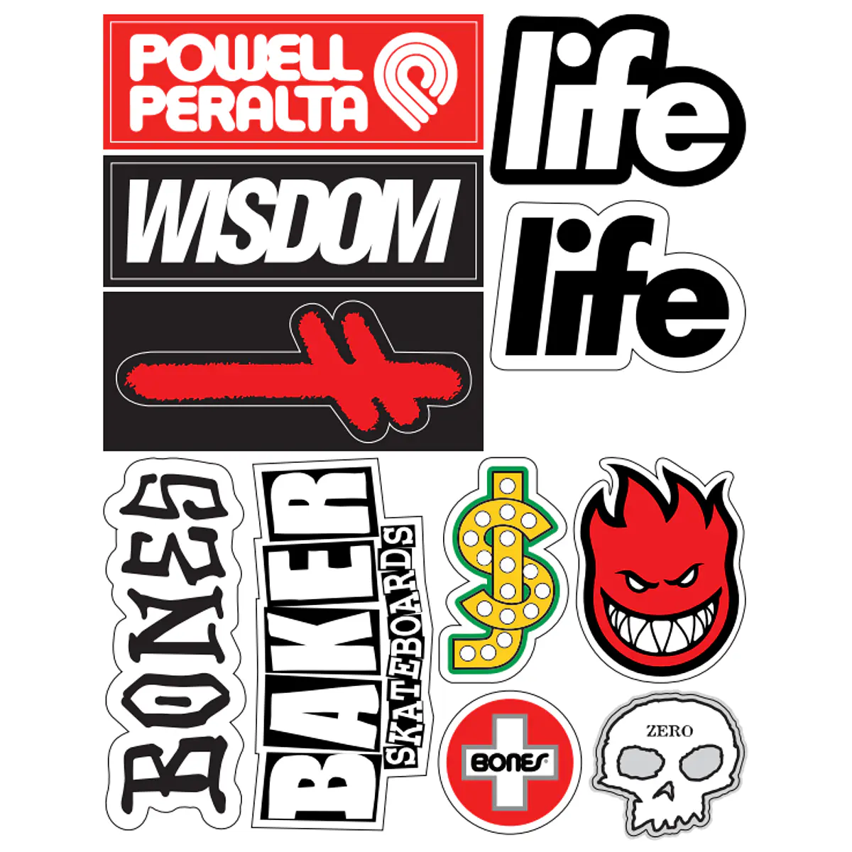 Pack stickers Multimarca