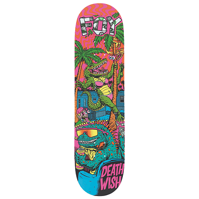 Tabla Deathwish - Jamie Foy - Dysfunction 8.25" + Lija Blank 