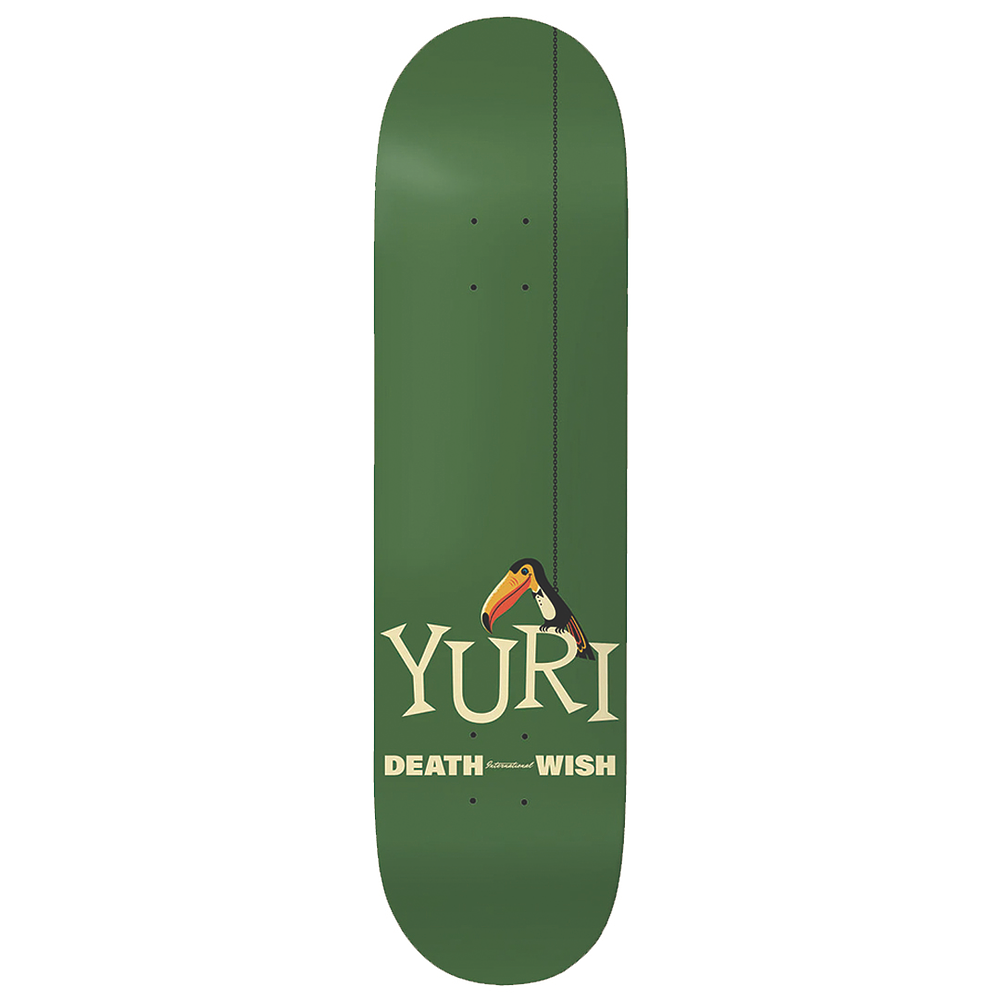 Tabla Deathwish - Yuri Faccini - Tropipop 8.25" + Lija Blank 