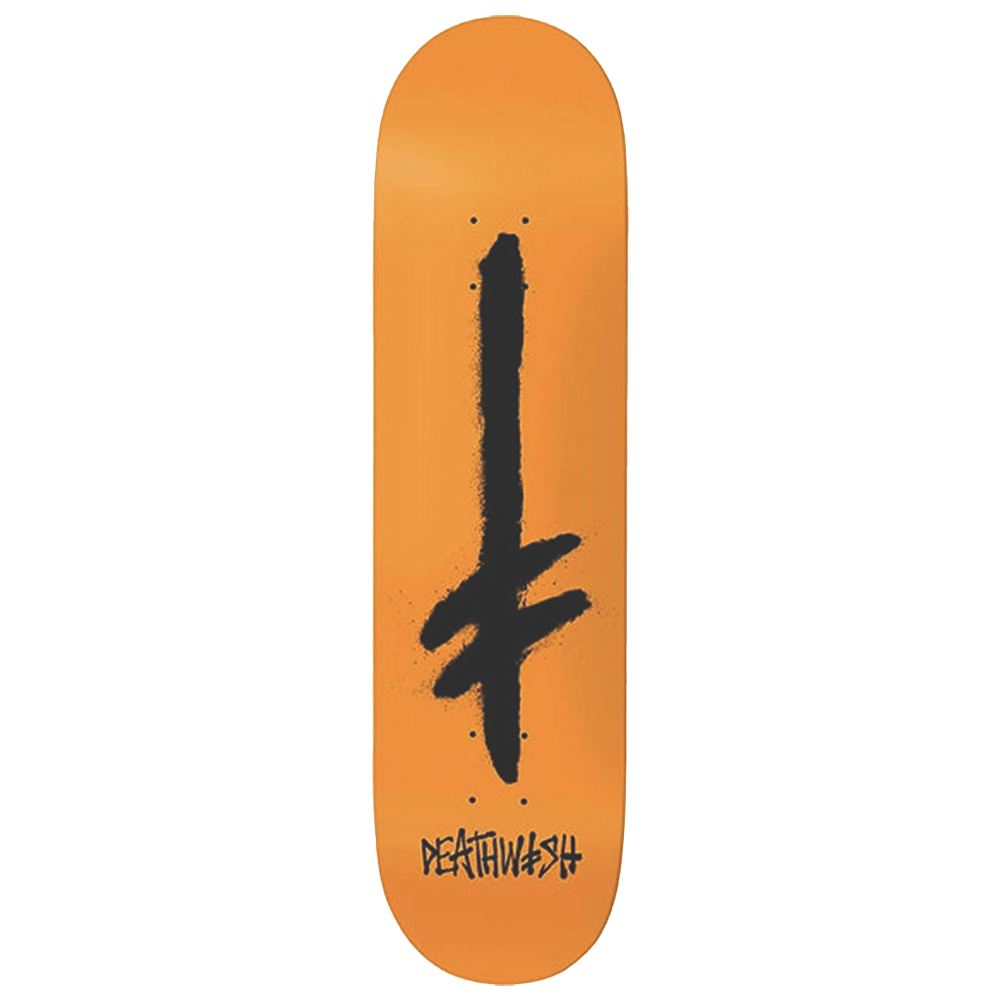 Tabla Deathwish - OG Gangspray Orange 8.125" + Lija Blank