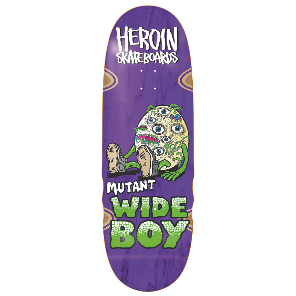 Tabla Heroin - Mutant Wide Boy - 10.28" + Lija Blank