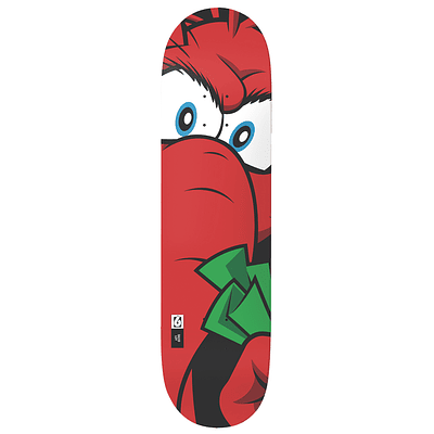 Tabla Birdhouse - David Loy - Big Red XL 8.5" + Lija Blank