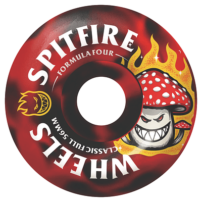 Ruedas Spitfire - Shroom Bighead Swirl Classic F4 - 56mm