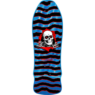 Tabla Powell Peralta - Geegah Ripper - Blue Foil - 9.75" + Lija Blank