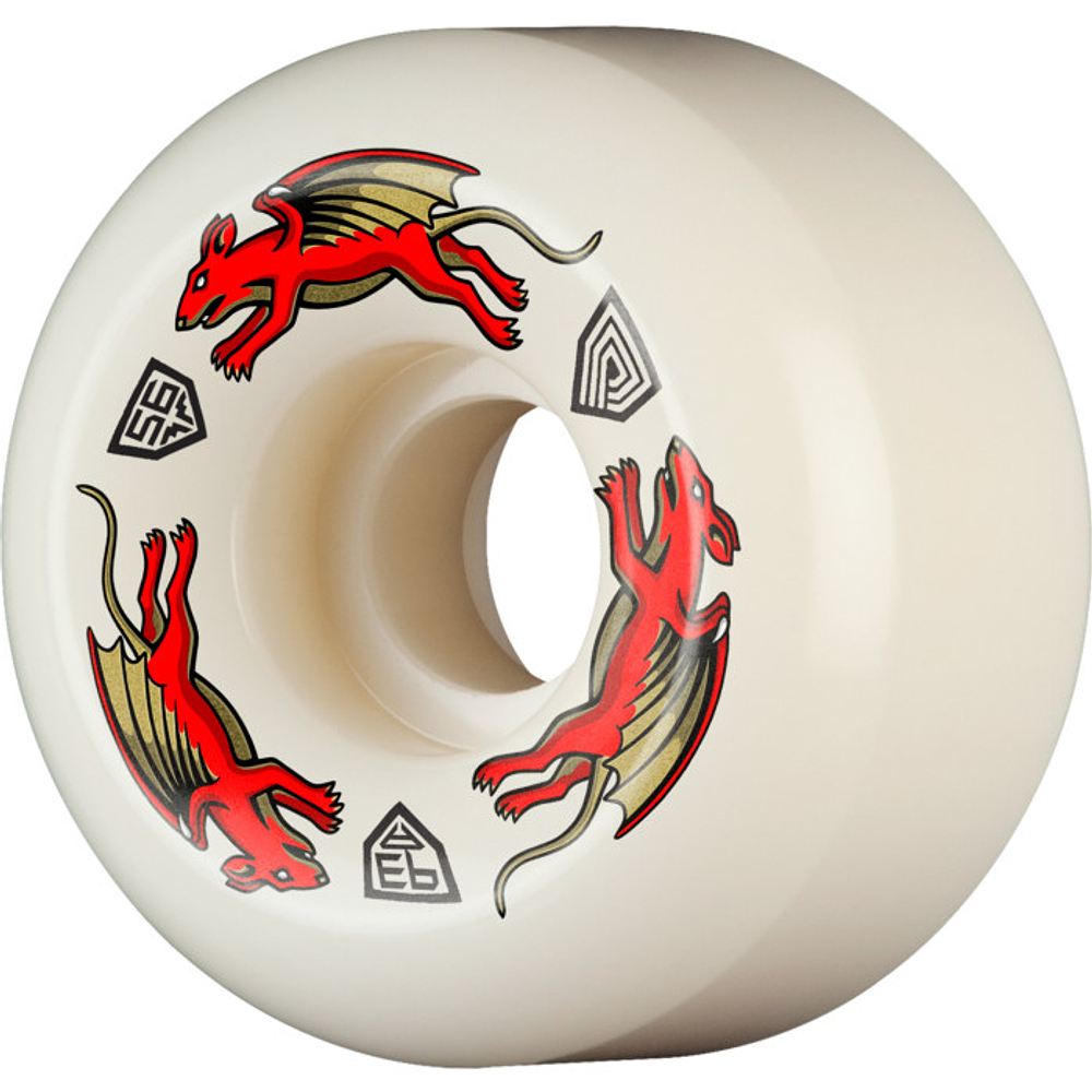 Ruedas Powell Peralta - Dragon Formula Nano Rat - 56mm 93A