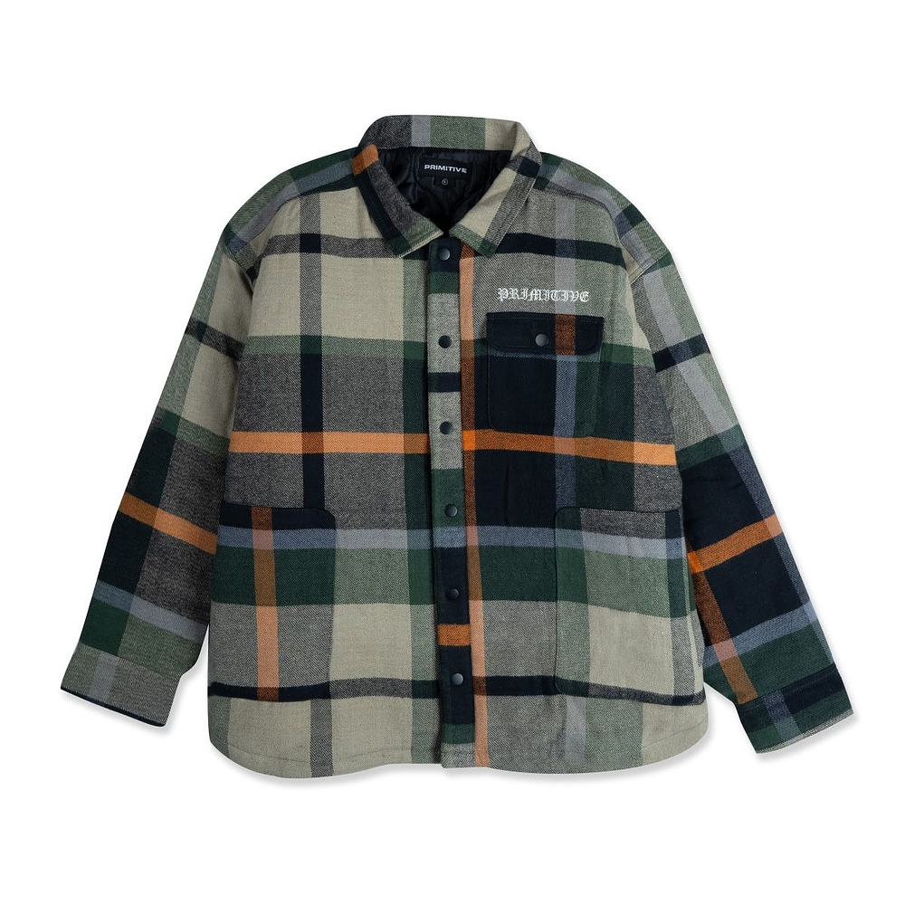 Chaqueta Primitive Holiday '25 - Circuit Flannel