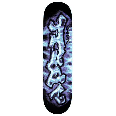 Tabla April - Dashawn Jordan - Clear Flame 8.0” + Lija Blank