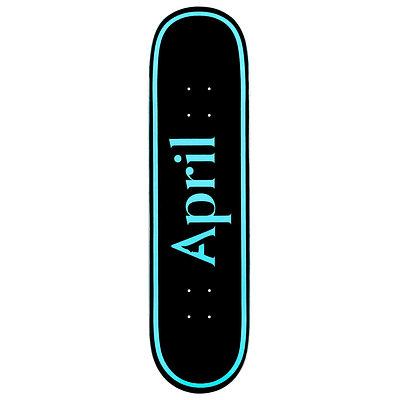 Tabla April - Og Logo 8.125” + Lija Blank