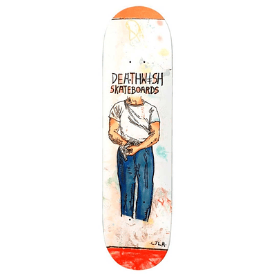 Tabla Deathwish - Yuri Facchini - Strapped 8.25" + Lija Blank