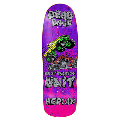 Tabla Heroin - Dead Dave - Knock Off - 10.1" + Lija Blank