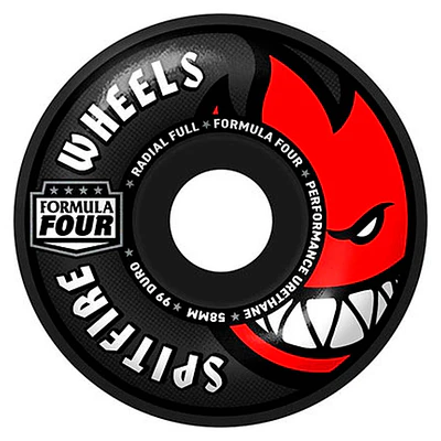 Ruedas Spitfire - Radial Full - Black 58mm- F4 99DU
