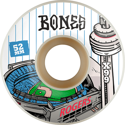 Ruedas Bones -Rogers Centre - Standard - 52mm - V1 - X-Formula® 99A