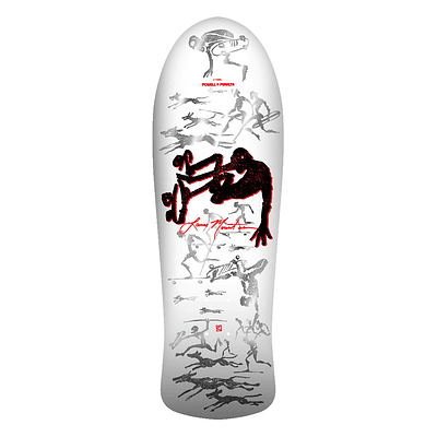 Tabla Powell Peralta - Bones Brigade - Lance Mountain 9.94" + Lija Blank 