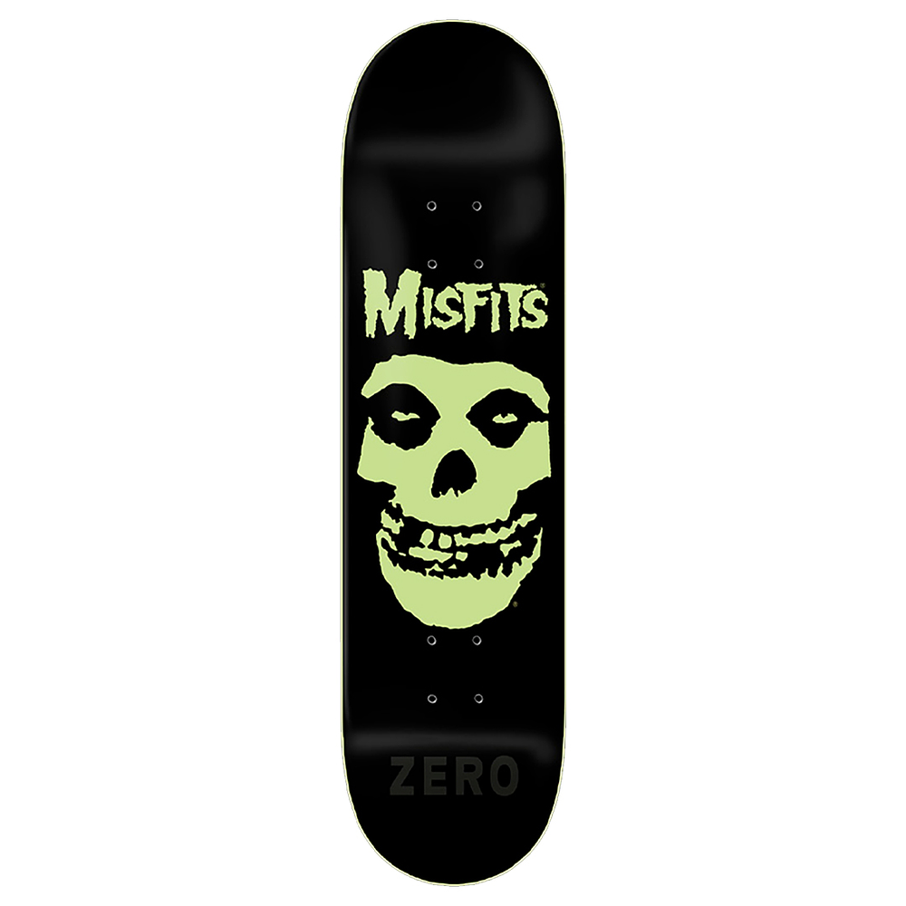 Tabla Zero - Misfits - Fiend Skull - Gitd 8.5" + Lija Blank
