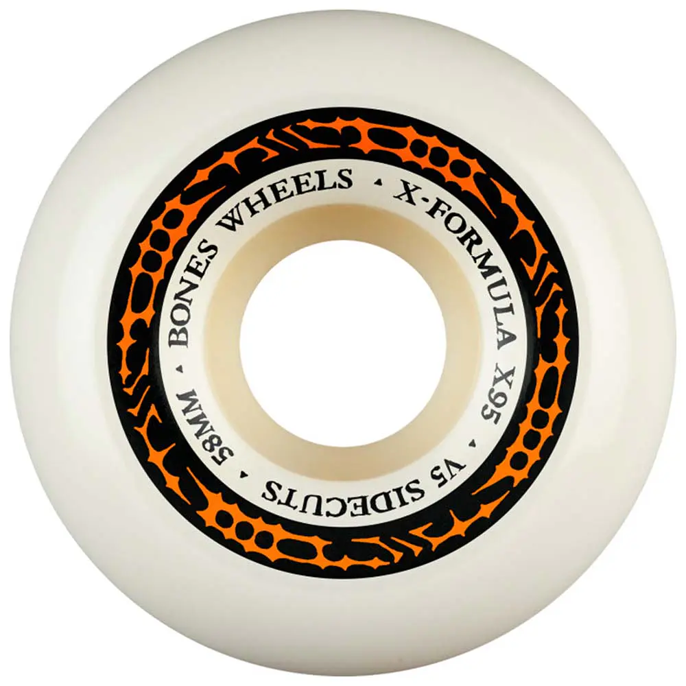 Ruedas Bones - X-Formula® - Sidecuts - 58mm 95A