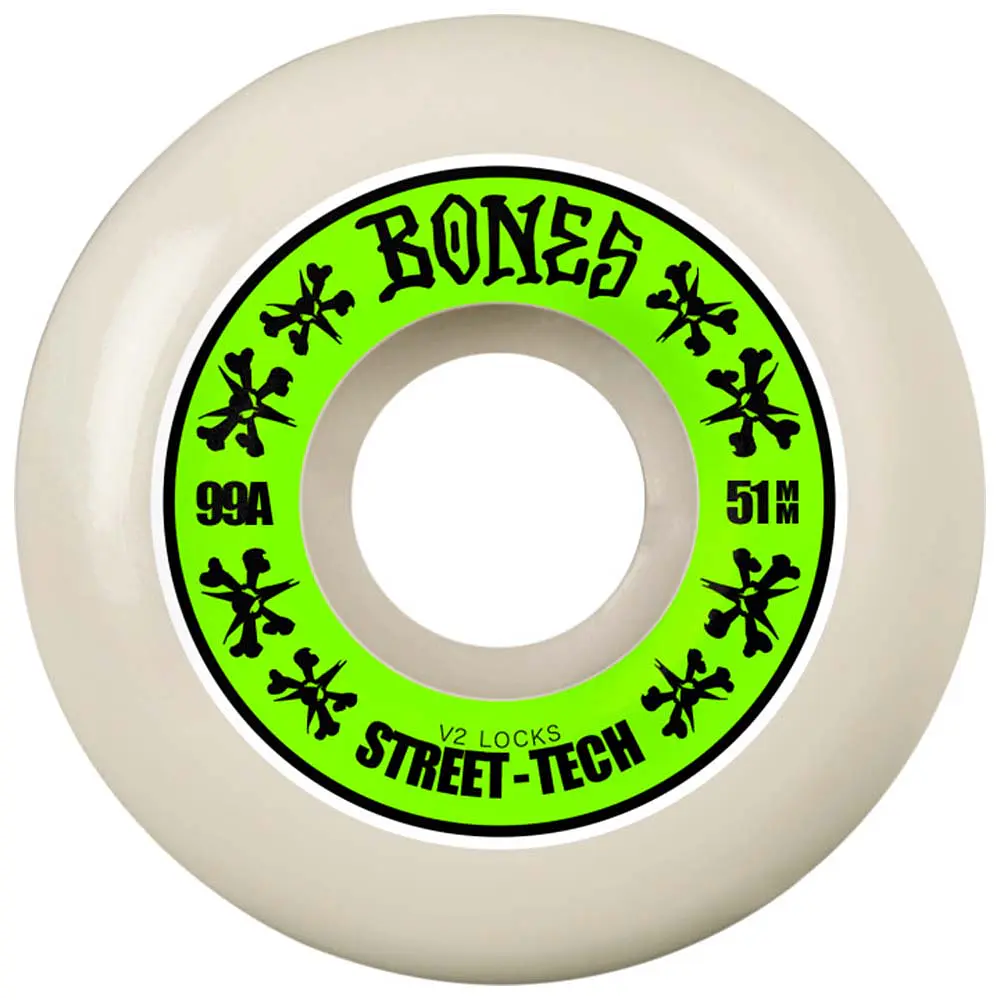 Ruedas Bones - Locks - 51mm - V2 - Street Tech Formula 99A