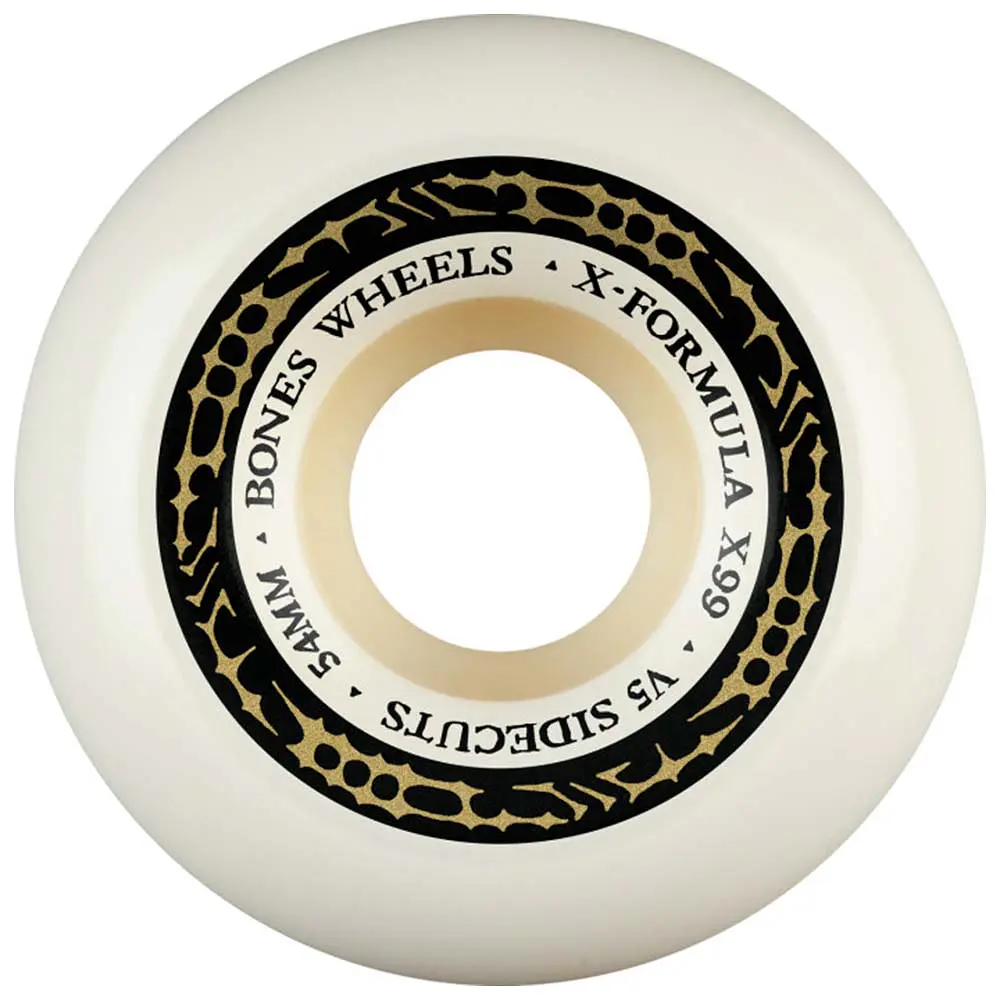 Ruedas Bones - X-Formula® - Sidecuts - 54mm 99A