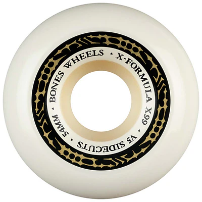 Ruedas Bones - X-Formula® - Sidecuts - 54mm 99A