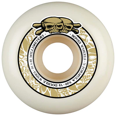 Ruedas Bones - X-Formula® - Double Wides - 56mm 99A