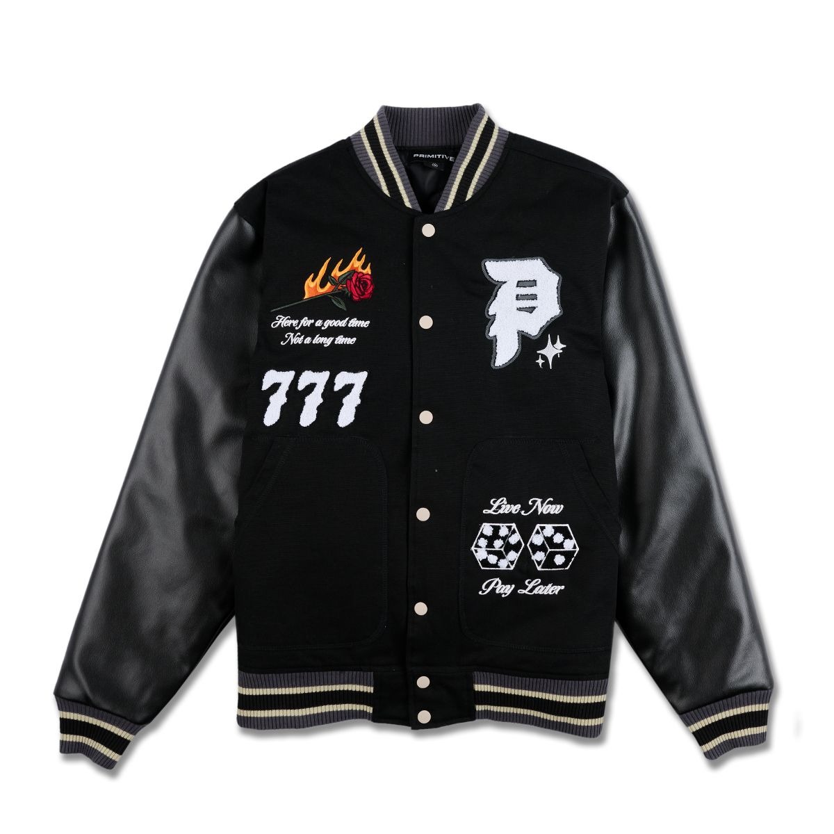 Chaqueta Primitive Spring26 - Blackjack Rhinestone