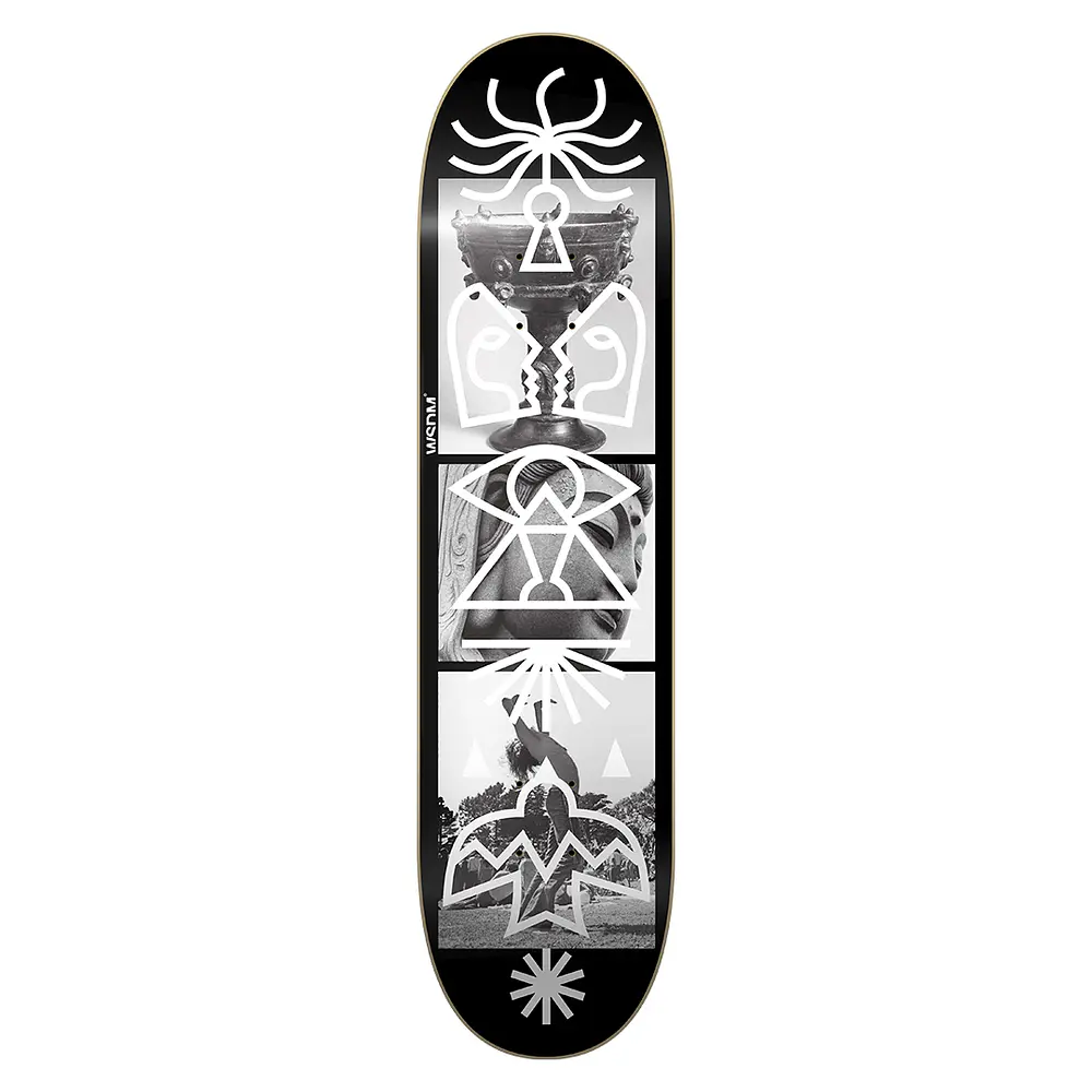 Tabla Wisdom - Mystic Black 8.0" + Lija Blank