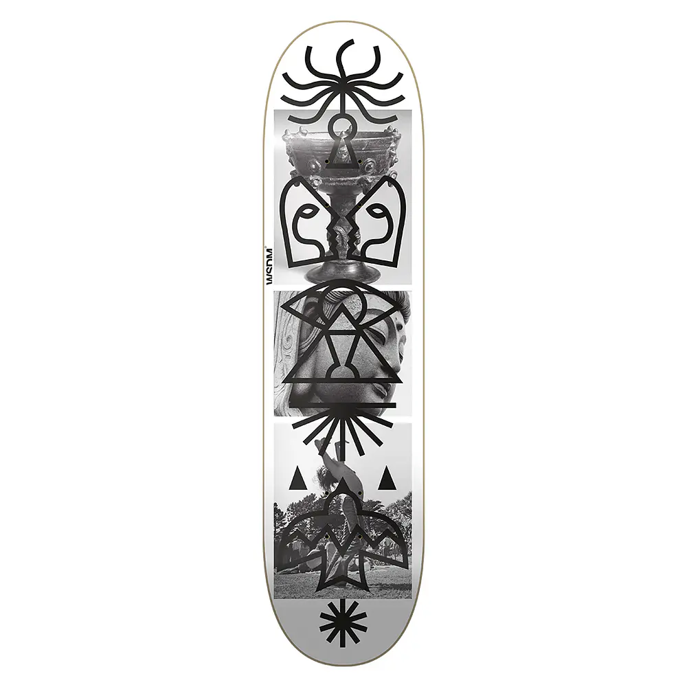 Tabla Wisdom - Mystic White 8.6" + Lija Blank
