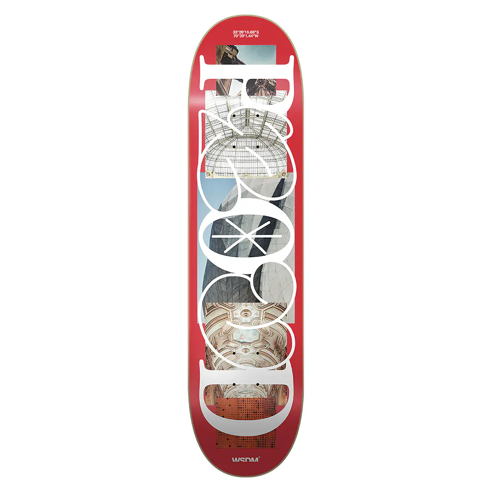 Tabla Wisdom - Proud Red 8.0" + Lija Blank