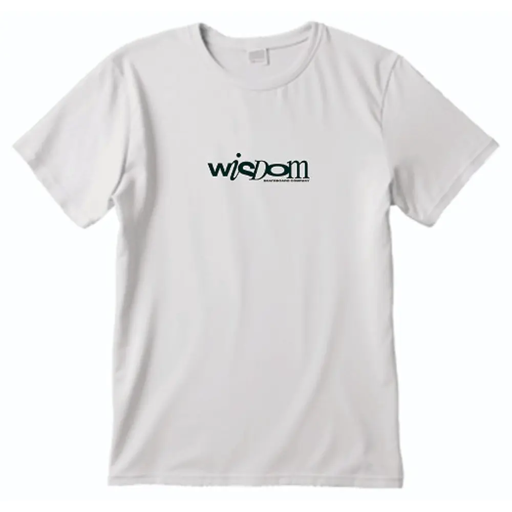 Polera Wisdom - Letters Blanca