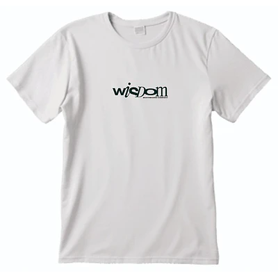 Polera Wisdom - Letters Blanca