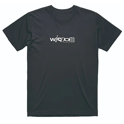 Polera Wisdom - Letters Negra