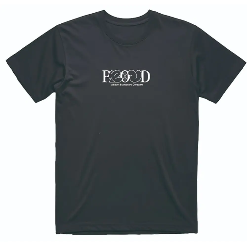 Polera Wisdom - Proud Negra