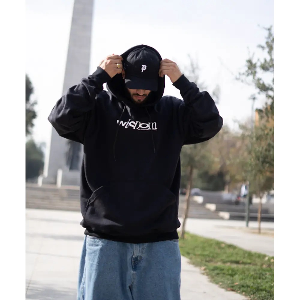 Poleron Wisdom - Letters Negro