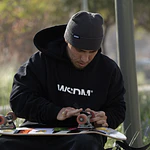 Beanie Wisdom - Logo Gris