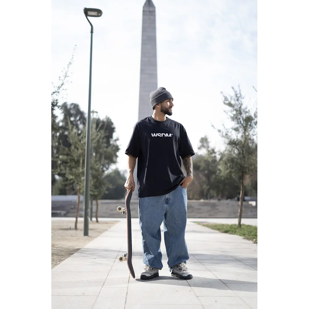 Polera Wisdom - Half Negra